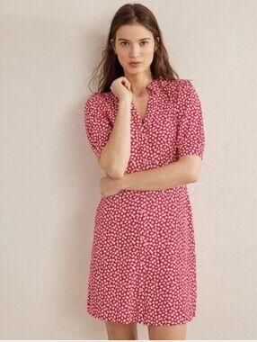 boden tie detail jersey shift dress BodenTie Detail Jersey Shift Dress